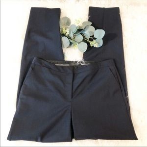 Navy blue slacks